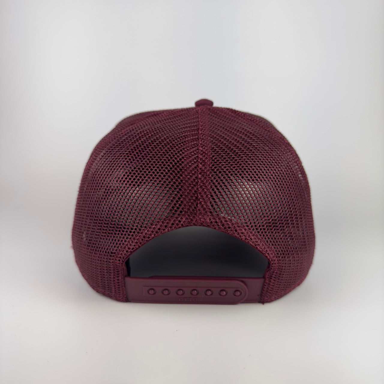 "SL" Structured Mesh Hat (Maroon)