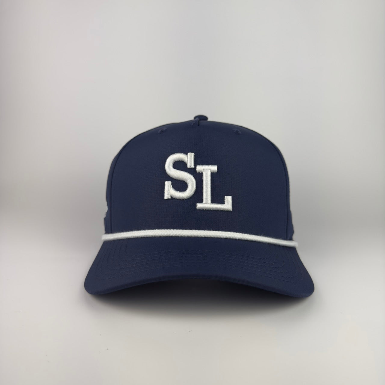 "SL" Athletic Rope Hat (Navy)