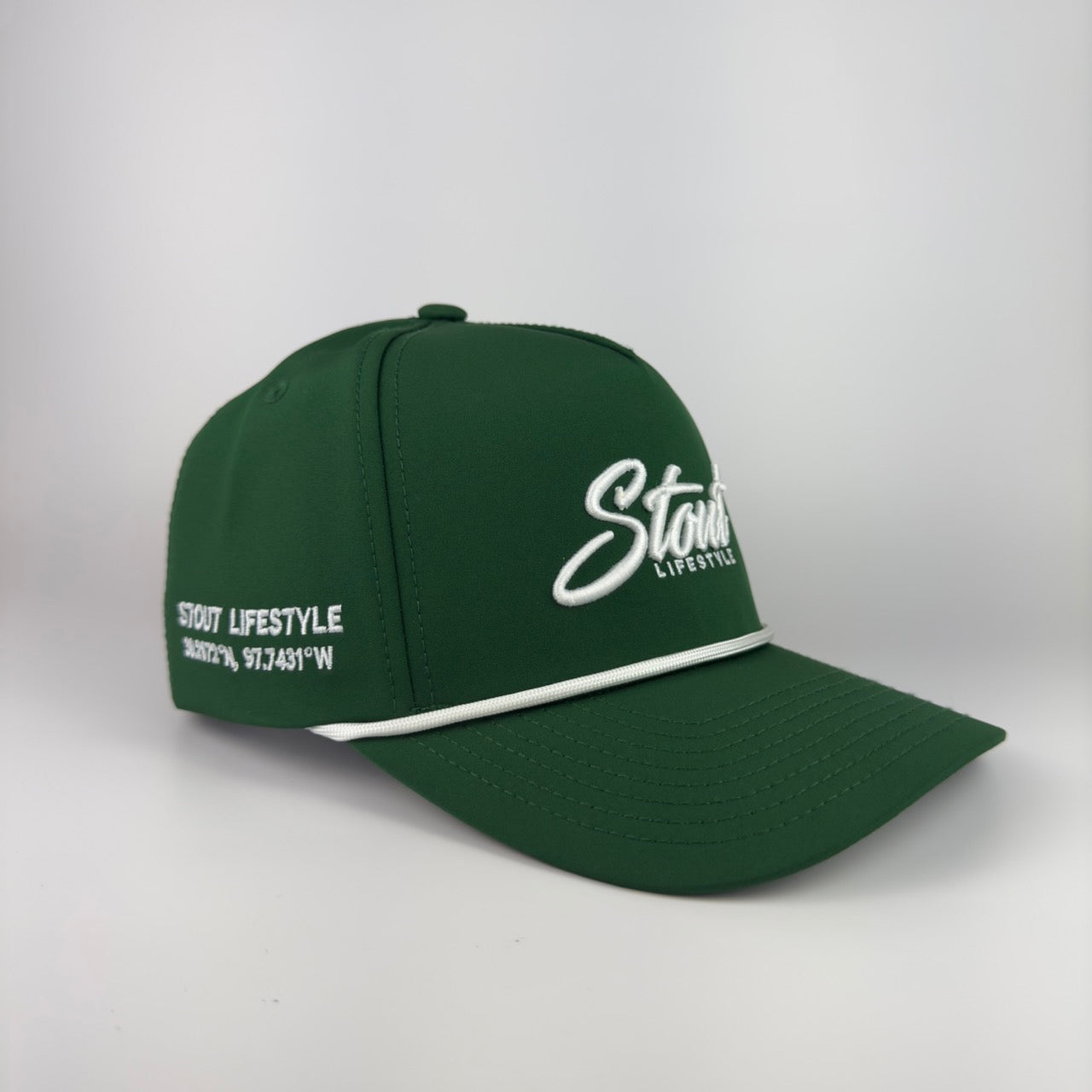 "Austin Logo" Rope Athletic Hat (Green)