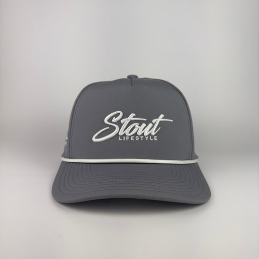 "Austin Logo" Rope Athletic Hat (Gray)