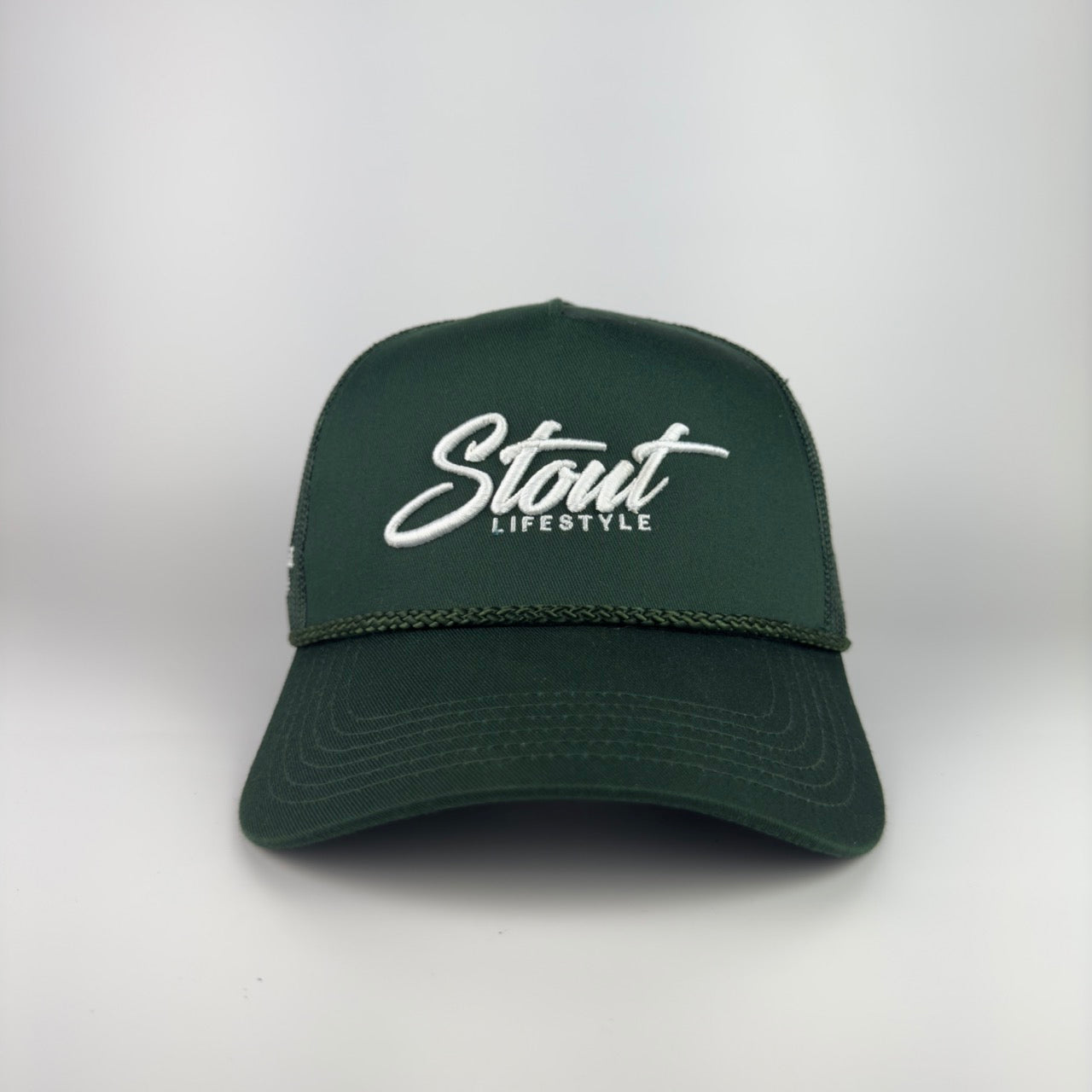 "Austin Logo" Mesh Rope Hat (Green)