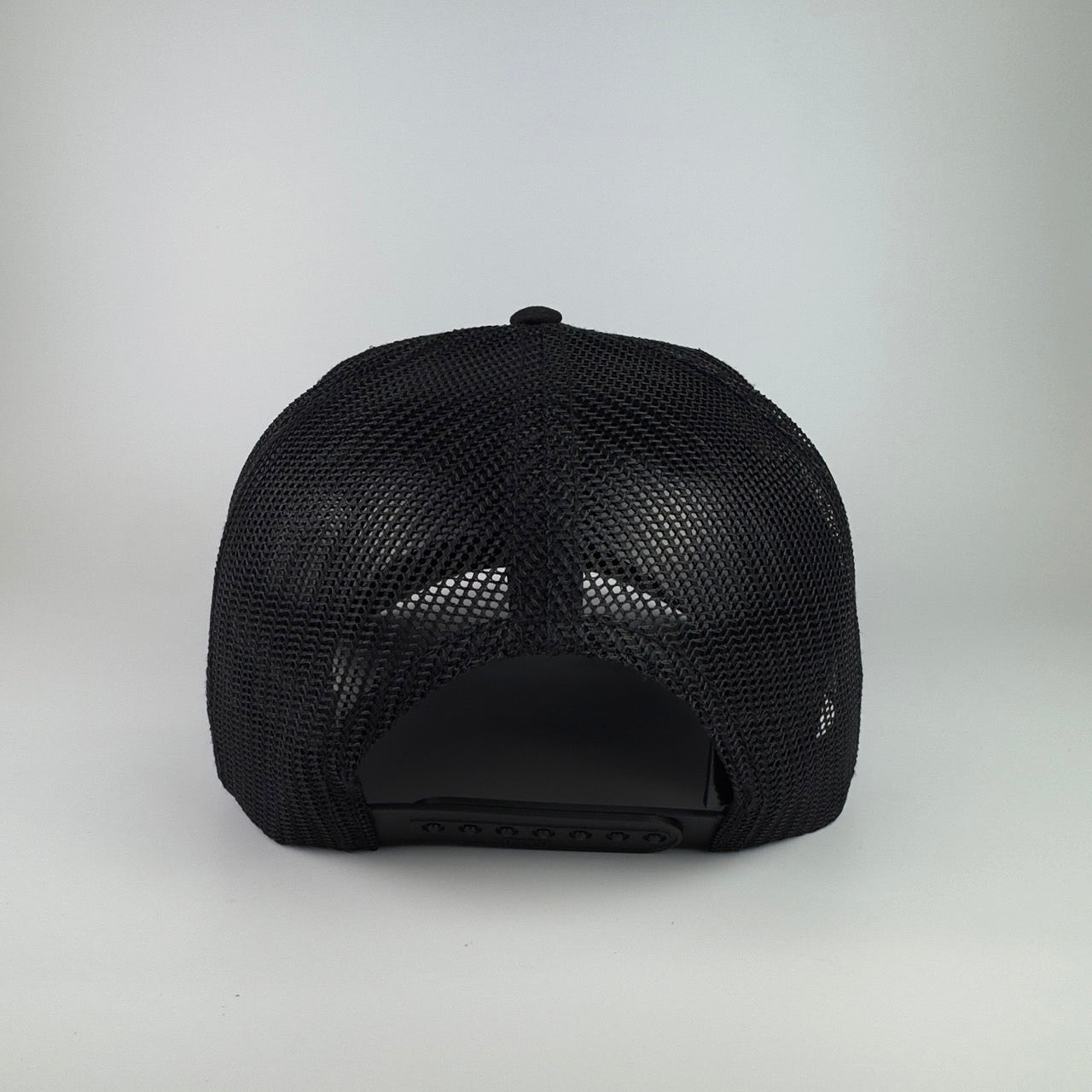 "Fancy Golf" Strutured Mesh Hat (Black)